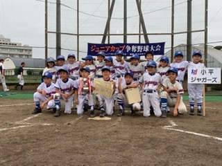 ジュニアカップ春季大会 3部　準優勝！